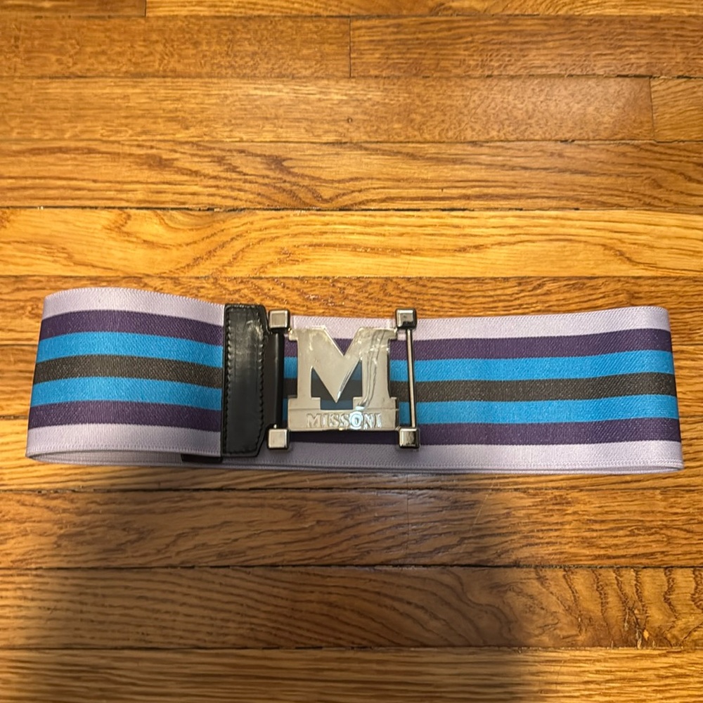 Missoni elastic belt